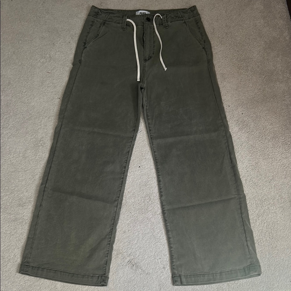 *EUC* PAIGE Carly Wide-Leg Tie-Waist Pants 30